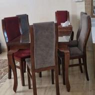 مبل 7 نفره و ناهار خوری 6 نفره. چوب درجه یک