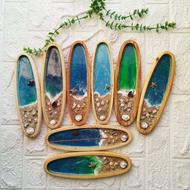 جاعودی های دستساز چوب و رزین مدل دریا