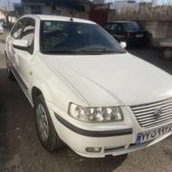 سمند 93 lx سفید یک در رنگ تعمیرکامل