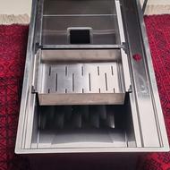 سینک استیل تک لگن