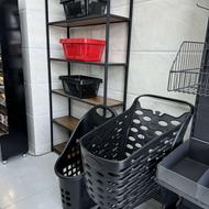 کالسکه فروشگاهی قفسه فلزی قفسه هایپری استند سیگار میز چک اوت