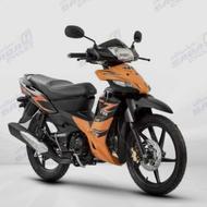 متور tvsصفر مشکی نارنجی