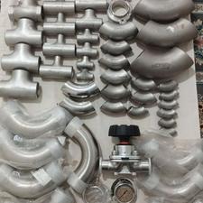 فروش اتصالات استیل جوشی 304 و316 مازاد پروژه