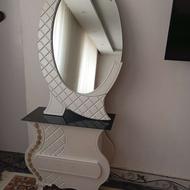 کنسول کشودار وآینه