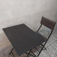 میز و صندلی تحریر تاشو و قابل تنظیم