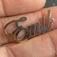 ساخت پلاک اسم لاتین از 15میلیون