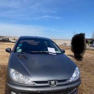 پژو 206 (تیپ2) 1388 خاکستری