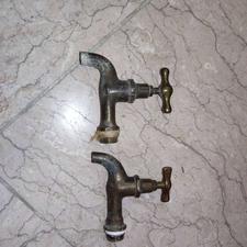 شیر حیاطی برنجی قدیمی