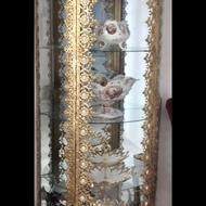 ویترین برنجی تمیز سالم