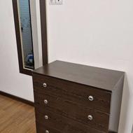 4 کشو و ایینه قدی