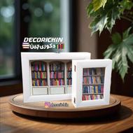 گجت کتابخانه مینیاتوری ضد استرس با کتاب قیمت ویژه [کادویی]