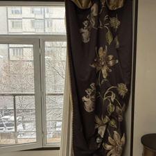 پرده کتیبه ترک گلدوزی شده برجسته