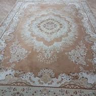 فرش 9 متری رنگ کرم سالم