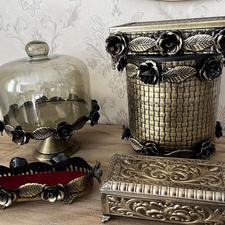 سطل وجعبه دستمال و استند کیک و...