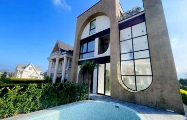 ویلای مدرن و خاص با طراحی متفاوت مناسب خاص پسندان