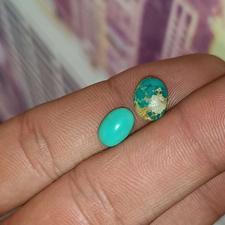 سنگ، نگین فیروزه اصیل نیشابور کهنه قدمت دار