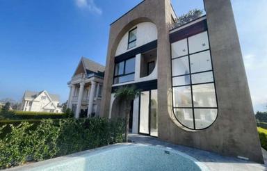 550 متربنا با طراحی متفاوت/استخر و اسانسور در علی آباد میر