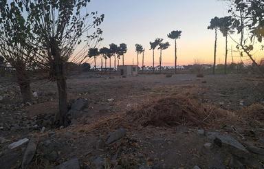 زمین برجاده کمربندی دوم تهران