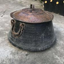 دیگ مسی انتیک قدیمی