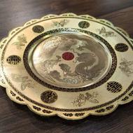 بشقاب دکوری سیمرغ و اژدها