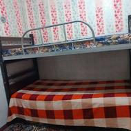 تخت دوطبقه بدون تشک