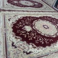 دو عدد فرش ماشینی گل برجسته