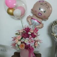 گل مصنوعی برای نوزاد دختر