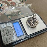 انگشتر شیر گرمی500 نقره عیاربالا