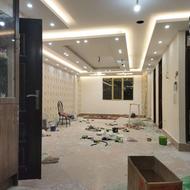 کار در دکوراسیون داخلی کناف ..پارکت ..رنگ...