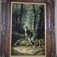 تابلو فرش دستباف ابریشم تبریز