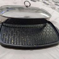 تابه گریل در شیشه ای