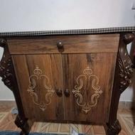 میز اتو قهوه ای