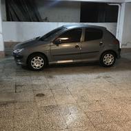 پژو 206 تیپ 2 فوق العاده سالم ودر حد