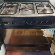 گاز پنج شعله فر دار