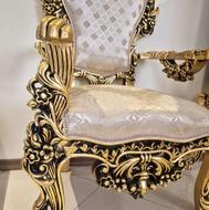 ست مبل استیل 7 نفره و بوفه ست