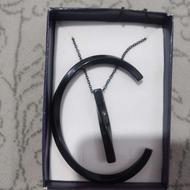 ست گردبند و دستبند استیل