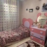 تخت و کمد و دراور دخترانه شیک