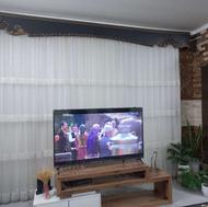 پرده تور صدفی،3 متر و نیم..خود پارچه 9 متر