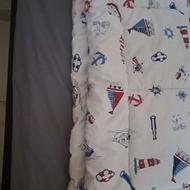 رو تختی نخی با ملافه کش دار