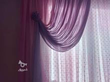 پرده حریر شیشه ای باوالان حریردورنگ در شیپور