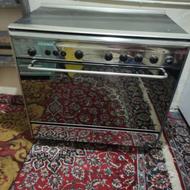 اجاق گاز فر تمام استیل