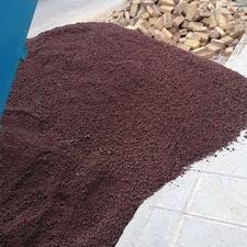 اجر فشاری ماسه شن پوکه معدنی خاک بادامی نخودی