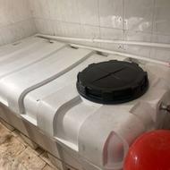 مخزن 1000 لیتری مکعبی پلی اتیلن سه لایه