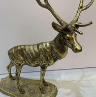 مجسمه برنجی گوزن