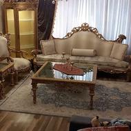 سرویس مبلمان و میز نهار خوری 8 نفره با بوفه