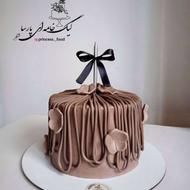 قبول سفارش کیک خامه‌ای