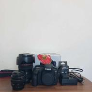 دوربین 6d با 2 تا لنز کیف ،،،،