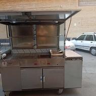 چرخ و دکه فلافل و اغذیه