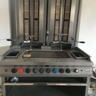 دستگاه کباب ترک 2سیخ مبله