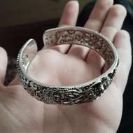 دستبند مردانه طرح اژدها و عقاب و شیر کینگ